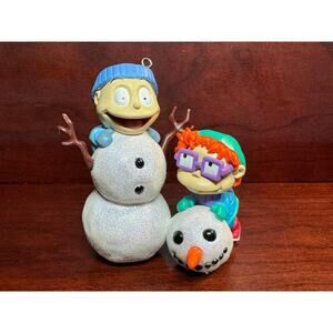 2002 Carlton Cards Rugrats Are The Coolest Friends Tommy Chuckie Tree Ornament